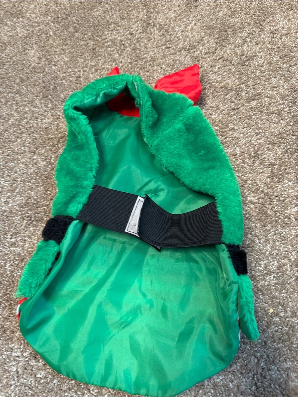 Christmas elf dog costume festive design perfect for holiday CHRISTMAS sz Medium